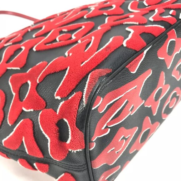 LOUIS VUITTON M45544 Urs Fischer Neverfull MM Shoulder Bag with Pouch Tote Bag - Picture 3 of 16